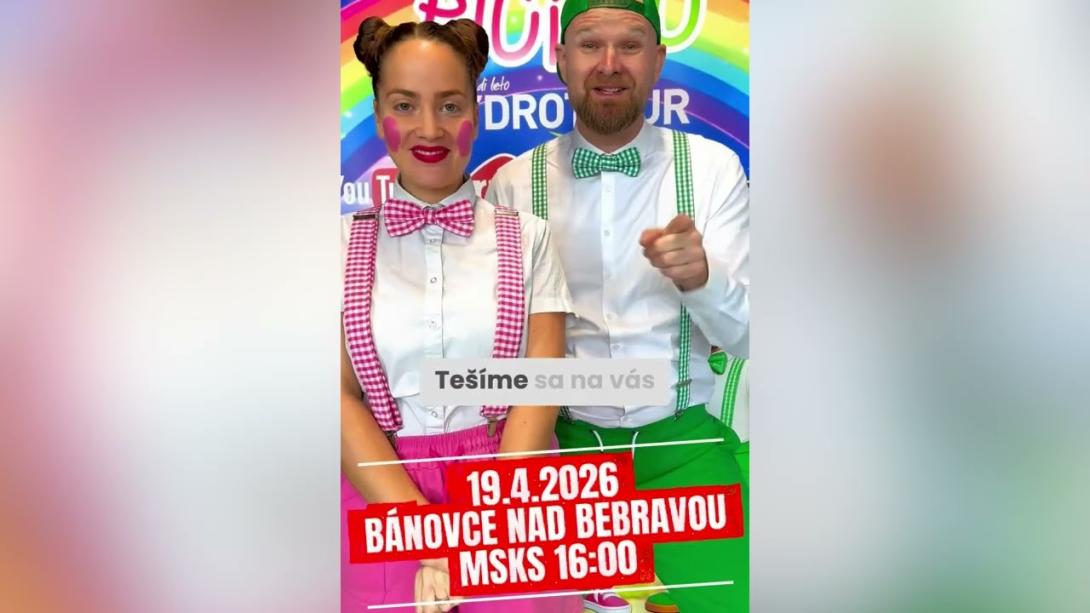 Embedded thumbnail for Paci pác už túto nedeľu a vstupenky si zakúpite aj na mieste!